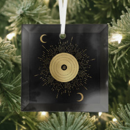 Creëer Uw eigen gouden Arcane Sun Tarot Glas Ornament