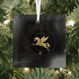 Creëer Uw eigen gouden Arcane wagen Tarot Glas Ornament