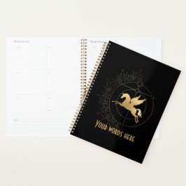 Creëer Uw eigen gouden Arcane wagen Tarot Planner