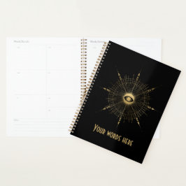 Creëer Uw eigen gouden Arcane Wheel Tarot Planner