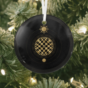 Creëer Uw eigen gouden Arcane World Tarot Glas Ornament
