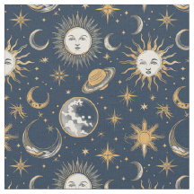 Creëer Uw Eigen Gouden Blauw Wit Celestial