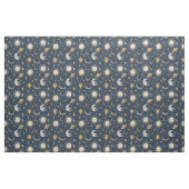 Creëer Uw Eigen Gouden Blauw Wit Celestial Stof (Fat Quarter)