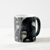 Creëer Uw eigen gouden bloemgotiek Magische Mok (Voorkant rechts)