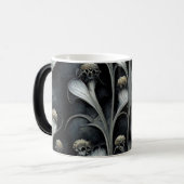 Creëer Uw eigen gouden bloemgotiek Magische Mok (Voorkant links)