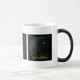 Creëer Uw Eigen Gouden Filigraan Maan Celestial Magische Mok