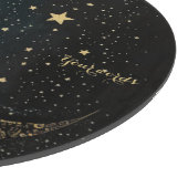 Creëer Uw Eigen Gouden Filigraan Maan Celestial Snijplank (Hoek)