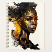 Creëer Uw eigen gouden godin Planner (Voorkant)