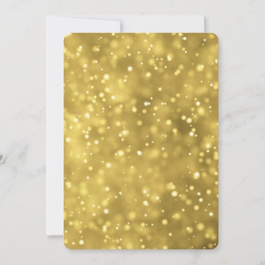 Creëer Uw eigen Gouden Lichten Kaart (Achterkant)