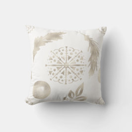 Creëer Uw Eigen Gouden Sneeuwvlokken & Veren Kussen