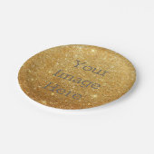 Creëer Uw eigen goudglitter-ruggengraat Papieren Bordje (Gekanteld)