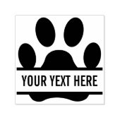 Creëer Uw eigen grappige pooier print rubberen ste Zelfinktende Stempel (Design)