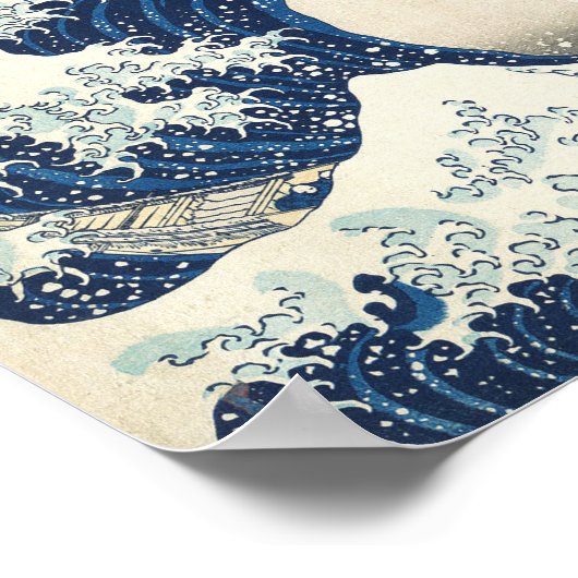 Creëer uw eigen Great Wave Quote Poster (Hoek)