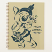 Creëer Uw Eigen Groene & Gouden Ganeshfluit Planner (Voorkant)