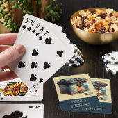 Creëer Uw eigen grootste schat Waterverf Pokerkaarten (Insitu)