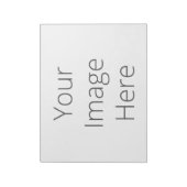 Creëer uw eigen grote 11-inch x 8,5-inch laptop - notitieblok (Linkerzijde)