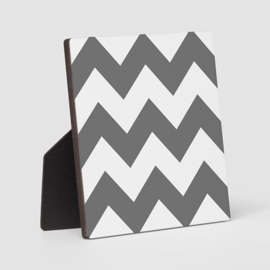 Creëer Uw eigen grote koolstof Zigzag Patroon Fotoplaat (Voorkant)