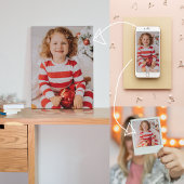 Creëer Uw eigen grote premium satijnen fotopapier. Foto Afdruk