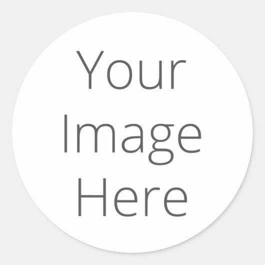 Creëer Uw eigen grote ronde sticker (Voorkant)