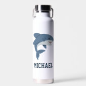 Creëer Uw eigen haaiennaam Waterfles (Voorkant)