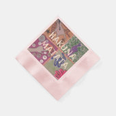 Creëer Uw eigen Hakuna Matata Afrikaanse print Servet (Hoek)