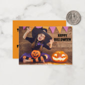 Creëer Uw eigen Halloween klaslokaal Notitiekaartje (Voorkant / Achterkant in situ)