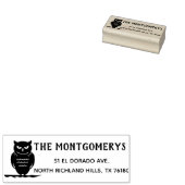 Creëer Uw eigen Halloween retouradres Rubberstempel (Gestempeld)