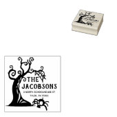 Creëer Uw eigen Halloween retouradres Rubberstempel (Gestempeld)