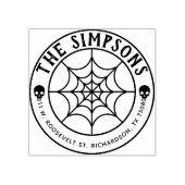 Creëer Uw eigen Halloween retouradres Rubberstempel (Afrduk)