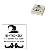 Creëer Uw eigen Halloween retouradres Rubberstempel (Gestempeld)