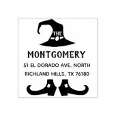 Creëer Uw eigen Halloween retouradres Rubberstempel (Afrduk)