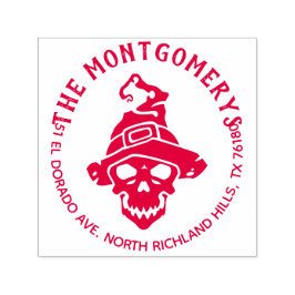 Creëer Uw eigen Halloween retouradres Zelfinktende Stempel