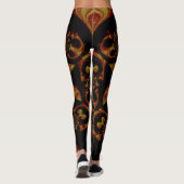 Creëer uw eigen Halloween Tights Skelet Stocking Leggings (Achterkant)