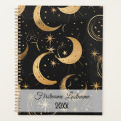 Creëer Uw Eigen Halve Maan Celestial Planner (Voorkant)