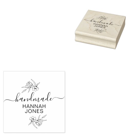 Creëer Uw eigen handgemaakte bedrijf Rubberstempel (Gestempeld)