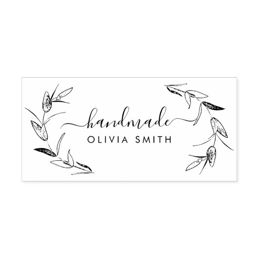 Creëer Uw eigen handgemaakte bedrijf Rubberstempel (Afrduk)