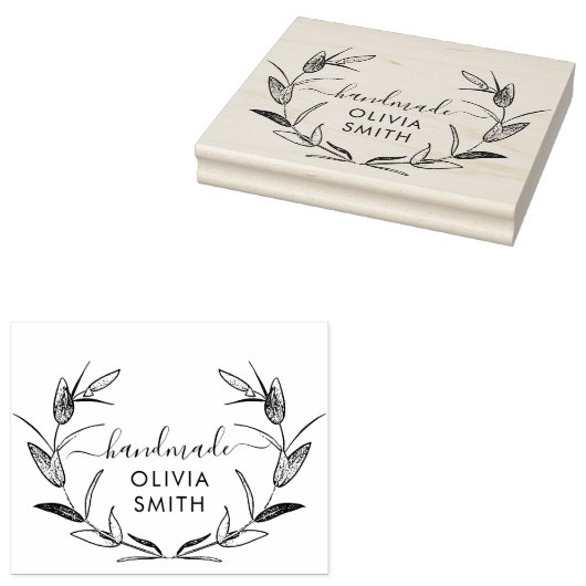 Creëer Uw eigen handgemaakte bedrijf Rubberstempel (Gestempeld)