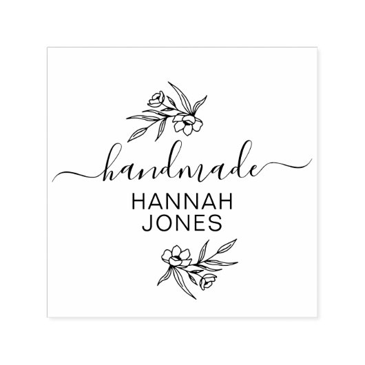 Creëer Uw eigen handgemaakte bedrijf Zelfinktende Stempel (Design)