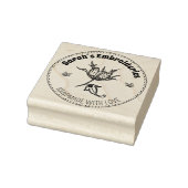 Creëer uw eigen handgemaakte borduurwerk rubberstempel (Stempel)