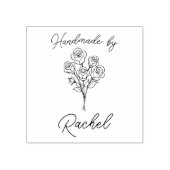 Creëer uw eigen handgemaakte Logo Rubberstempel (Afrduk)