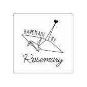 Creëer uw eigen handgemaakte Logo Rubberstempel (Afrduk)