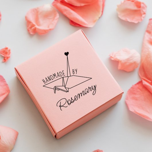 Creëer uw eigen handgemaakte Logo Rubberstempel