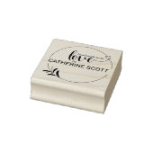 Creëer Uw Eigen Handgemaakte Naam Mini Rubber Stam Rubberstempel (Stempel)