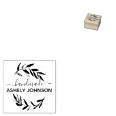 Creëer Uw eigen handgemaakte naam Rubberstempel (Gestempeld)