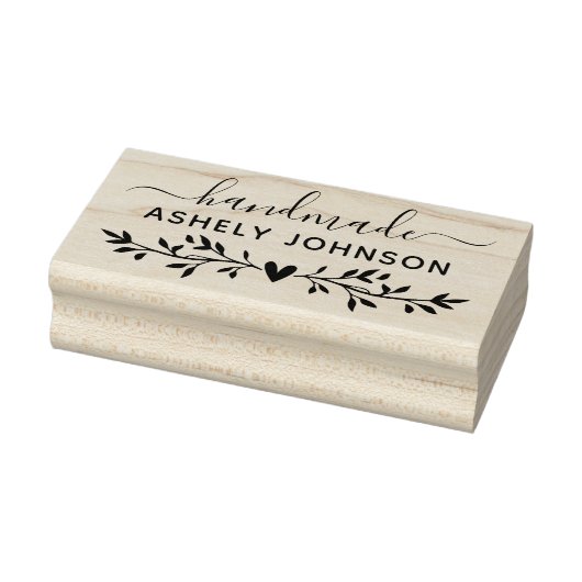 Creëer Uw eigen handgemaakte naam Rubberstempel (Stempel)