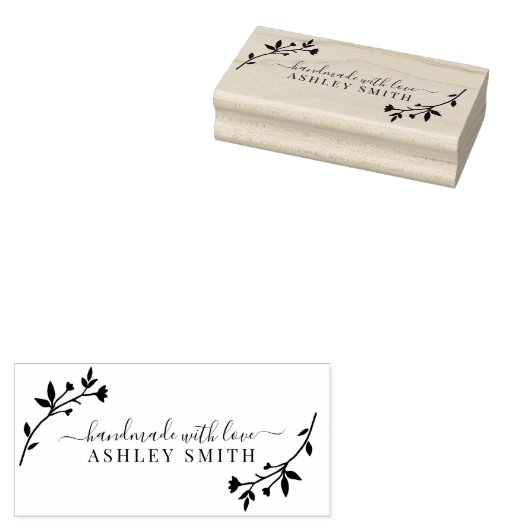 Creëer Uw eigen handgemaakte zakelijke rubberstemp Rubberstempel (Gestempeld)