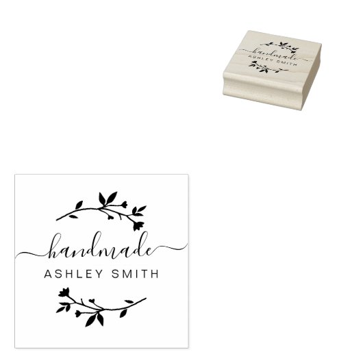 Creëer Uw eigen handgemaakte zakelijke rubberstemp Rubberstempel (Gestempeld)