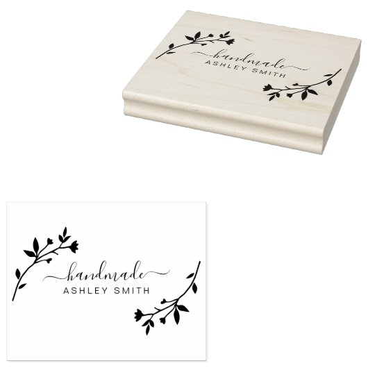 Creëer Uw eigen handgemaakte zakelijke rubberstemp Rubberstempel (Gestempeld)