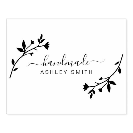 Creëer Uw eigen handgemaakte zakelijke rubberstemp Rubberstempel (Afrduk)