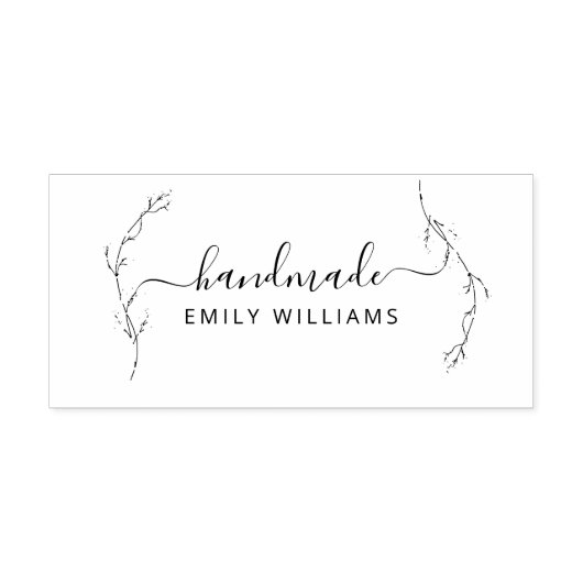 Creëer Uw eigen handgemaakte zakelijke rubberstemp Rubberstempel (Afrduk)